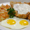 Chub's Signature Chicken Fried Steak And Eggs