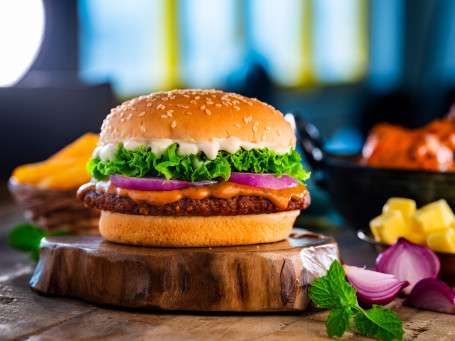 Wegetariański Burger Premium