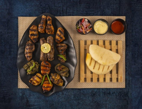 Non-Veg Kebab Platter (8 Pcs)