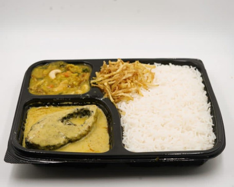 Rice Shorshe Ilish Minibhoj Thali