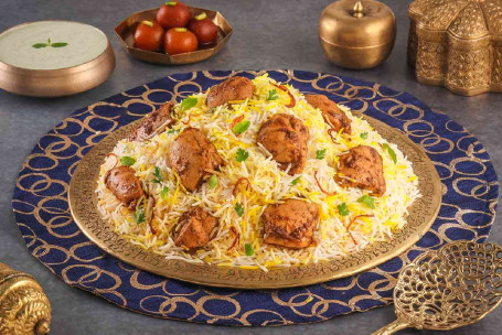 Lazeez Bhuna Murgh Chicken Dum Biryani, 4 Porcje)