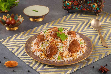 Hyderabadi Dum Gosht Pikantna Baranina Biryani, Bez Kości Porcje 1-2]