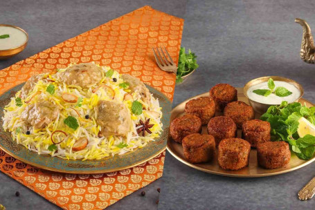 Kremowy Kurczak Biryani (Murgh Afghani, 1-2 Porcje) Murgh Kefta 1-2 Porcje]