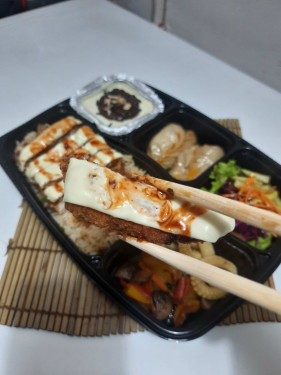 Chicken Cheese Katsu Jumbo Bento