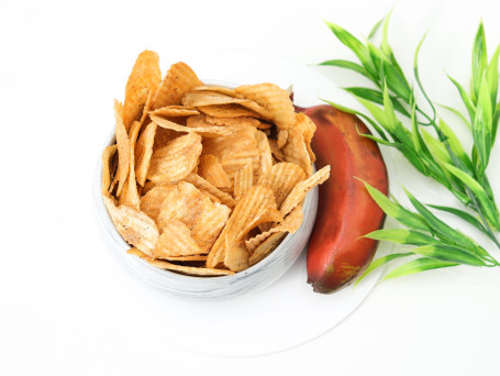 Organic Red Banana Pizza Chips 150 Grams