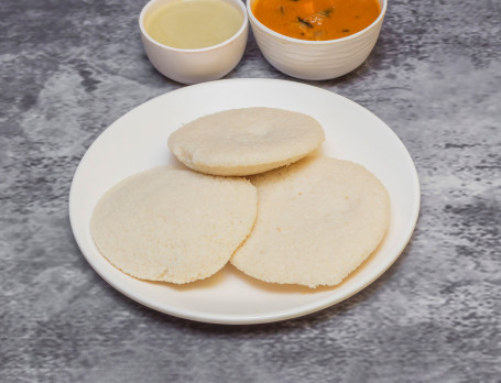 3 Pcs Ghee Idli