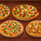 Posiłek Dla 4 Osób: Veg Core Pizza Combo Loaded