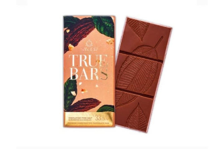 True Bar Himalayan Pink Salt With Milk Chocolate