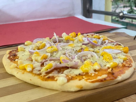 Corn And Onion Pizza [7 Inches]