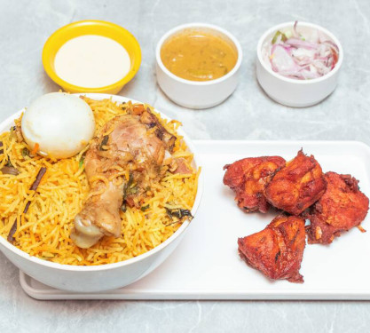 Chicken Dum Biriyani Chicken 65