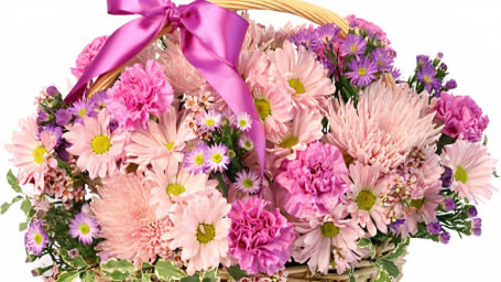 Gentle Dreams Basket Arrangement