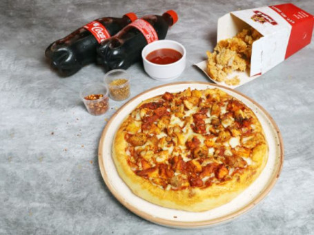 Regular Chicken Pizza Combo