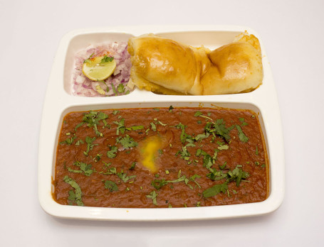 Jain Pav Bhaji (Served With Soft Buns And Chutney)