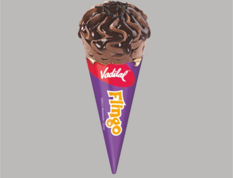 Choco Raspberry Crush Flingo Cone