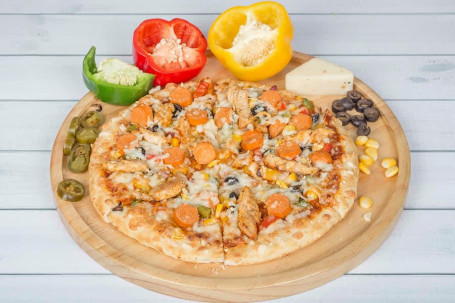 Arabian Spicy Chicken Pizza [8 Inches]