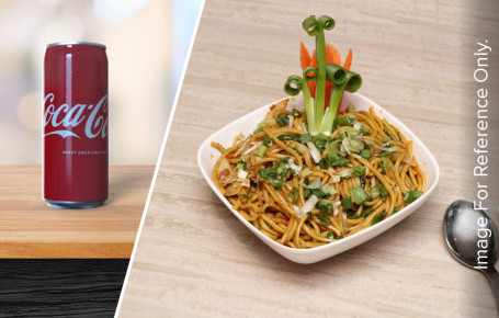 Hakka Noodles Coke