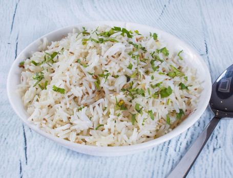 Jeera Rice In Plate