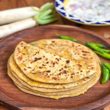 Paneer Gobi Onion Garlic Paratha