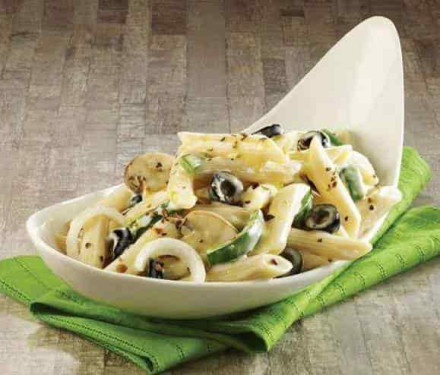 Cheesy White Pasta Veg