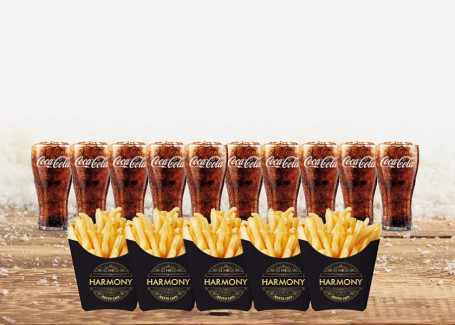 Hr 10 Coke (350 Ml) 5 Fries