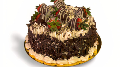 Chocolate Strawberry Shortcake-8 (8-10 Servings)