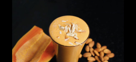 Papaya Basil Smoothie