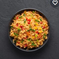 Veg Fried Rice 500 Ml Box.