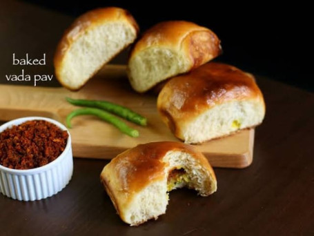 Baked Crispy Vada Pav