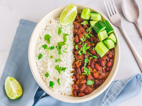 Jammu Rajma With Saffron Rice