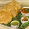 Plain Atta Puri With Choice Of Aloo Sabji Channa Sabji