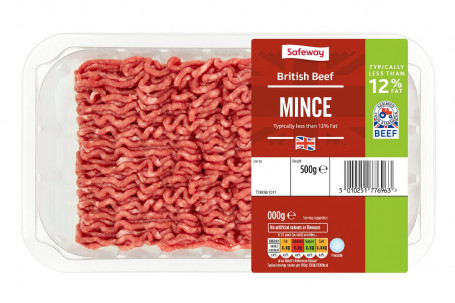 Safeway Beef Mince Fat