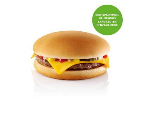 Cheeseburger Mit Glutenfreiem Brot Cheeseburger Avec Pain Sans Gluten