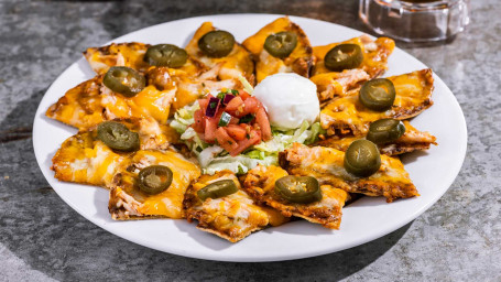 Klasyczne Nachos Z Kurczakiem