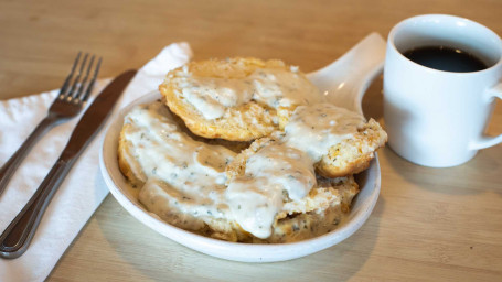 Cheddar Biscuits Gravy