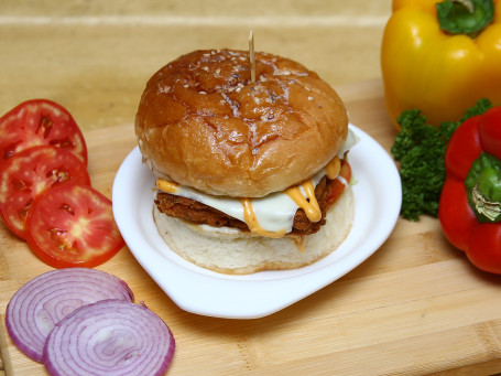 Paneer Cheese Tease Burger