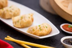 Fried Chicken Dumpling Momo