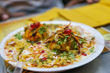 Dahi Papad Chaat