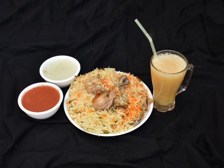 Chicken Biryani Mosambi Juice