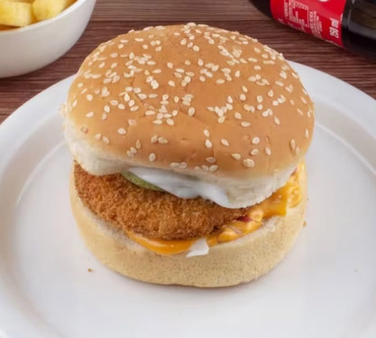 Aloo Tikki Burger Cold Drink Small Fries