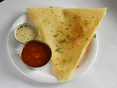 Masala Dosa 1Pc) [Served With Sambhar And Cocunut Chutney.