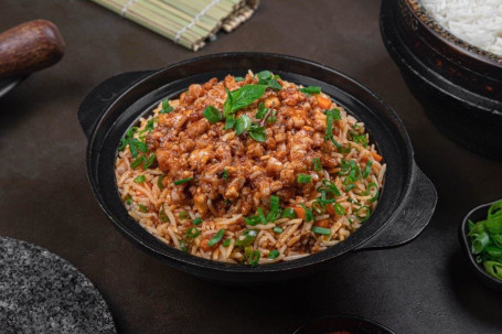 Minced Chicken Chili Fried Rice Chicken [Serves 1-2] [No Msg]