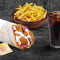 (1 Porcja) Bhuna Chicken Overload Wrap Fries Thums Up Posiłek