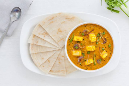 Paneer Do Pyaza Mughlai Paratha