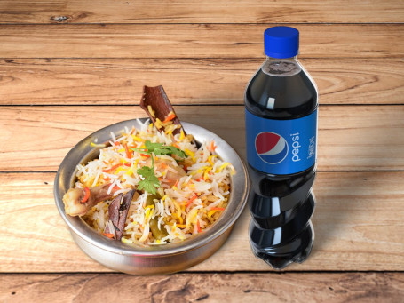 Chicken Biryani Pepsi 600 Ml Pet Bottle