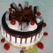 Black Forest Flakes Cake Eggless