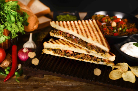 Soya Kheema Sandwich