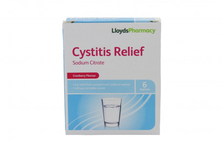 Cystitis Relief Cranberry Flavour Sachets