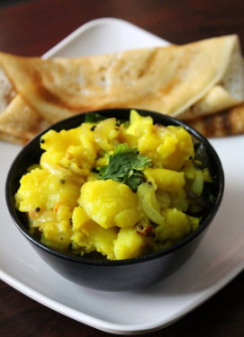 Roti With Aloo Fry