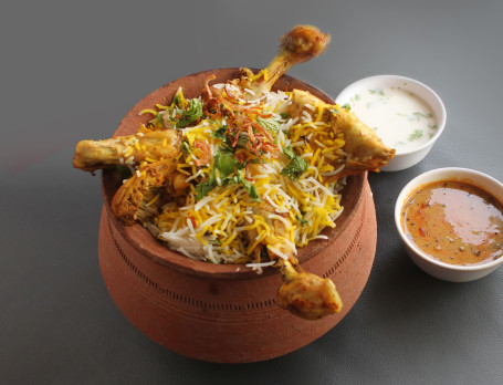 Ghee Chicken Fry Pot Biryani