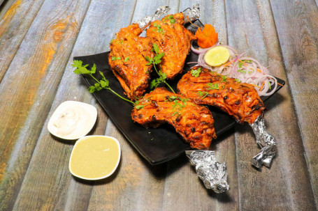 Tandoori Chicken [Full 4 Pcs] (Served With Chutney)